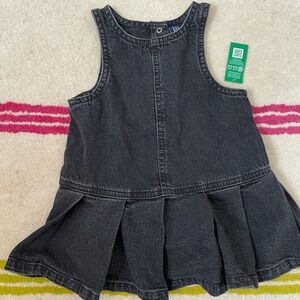 Baby Gap black jean dress